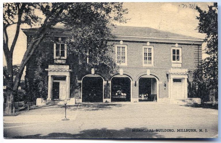          Fire Department: Fire House/Town Hall building, Millburn picture number 1
   