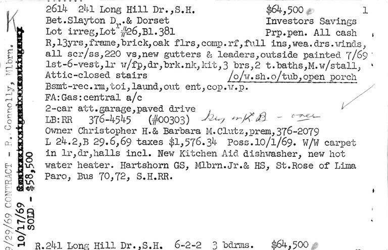          241 LONG HILL DRIVE picture number 1
   