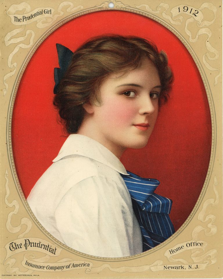          Prudential: The Prudential Girl Calendar, 1912 picture number 1
   