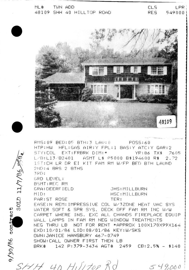          40 HILLTOP ROAD picture number 1
   