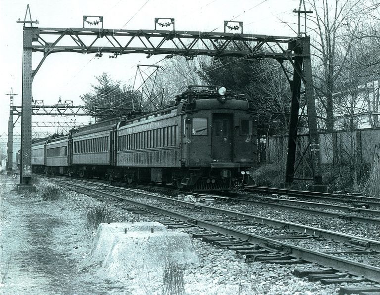          Delaware, Lackawanna & Western Train in Millburn picture number 1
   
