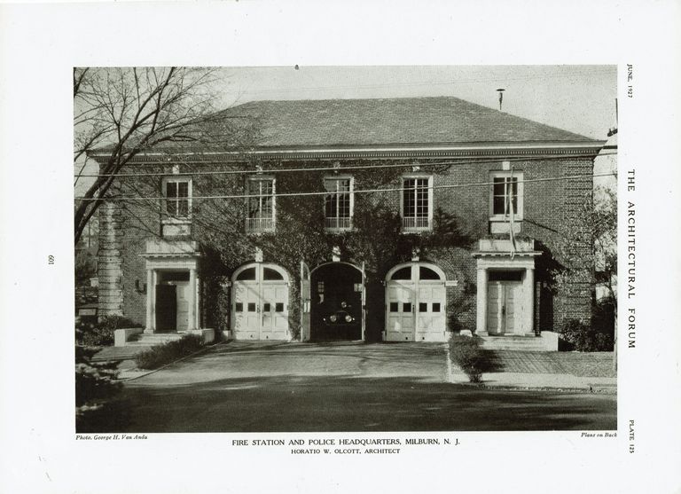          Fire Department: Fire Department and Police Headquarters, 1927 picture number 1
   