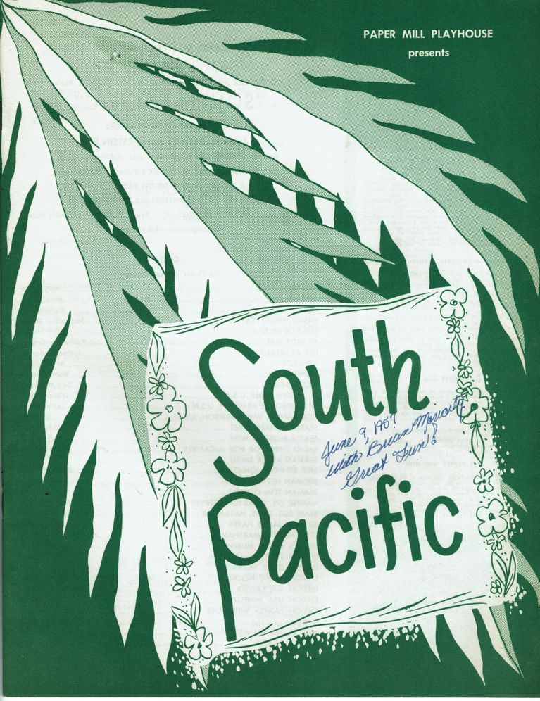          Paper Mill Playhouse Program: South Pacific, 1957 picture number 1
   