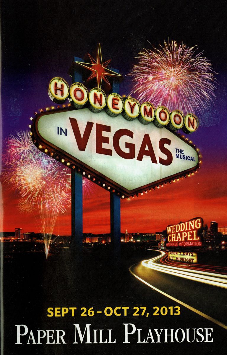          Paper Mill Playhouse Program: Honeymoon in Vegas, 2013 picture number 1
   