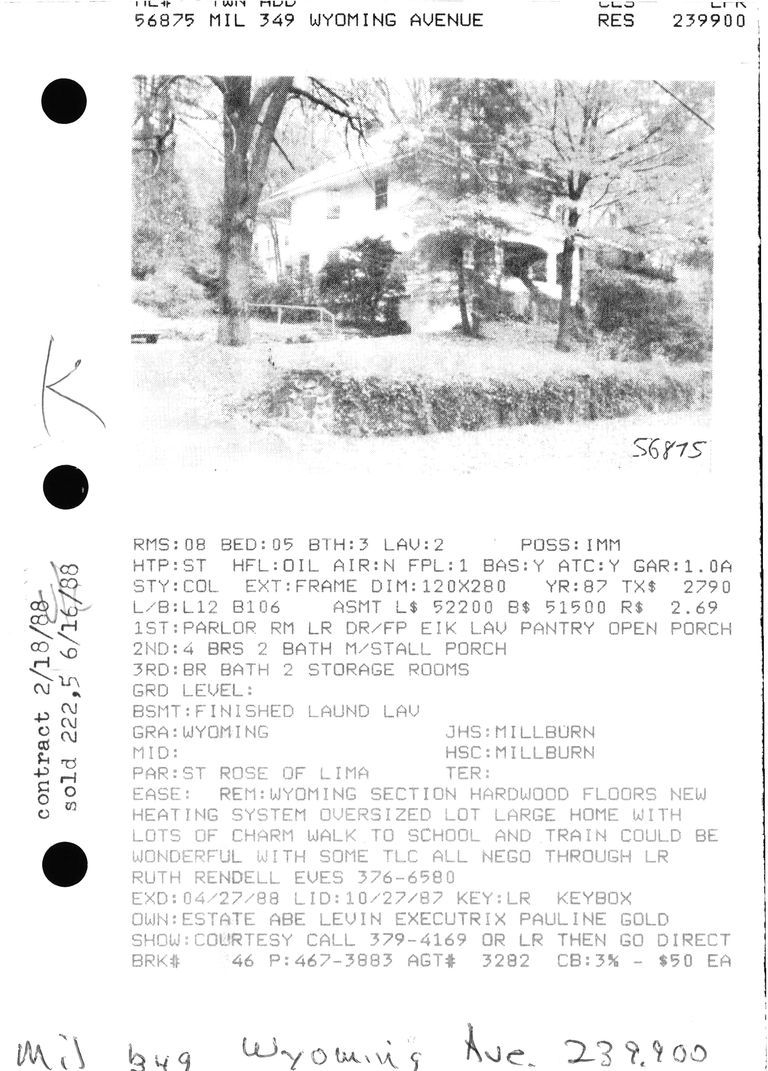          349-WYOMING-AVENUE picture number 1
   