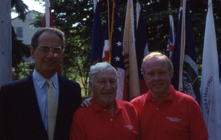          July 4: Alfred Harris Receiving Independence Award at July 4th Festivities, 1988 picture number 1
   