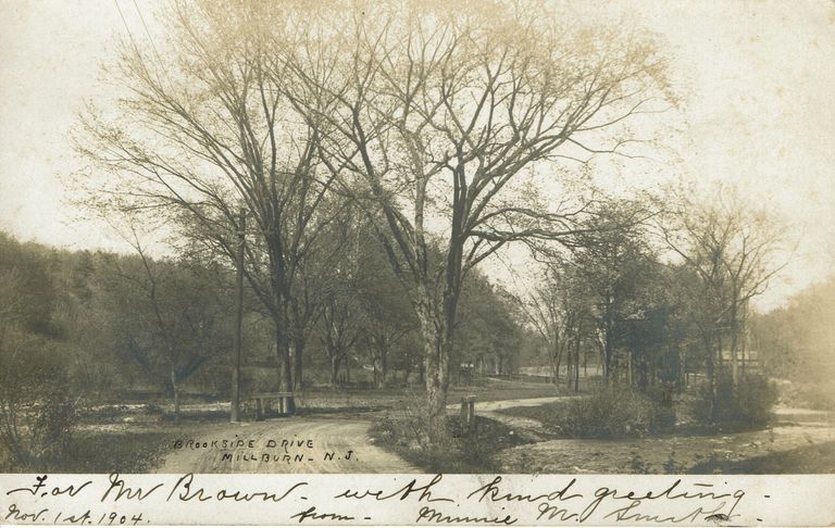          Brookside Drive: Brookside Drive, Millburn, 1904 picture number 1
   