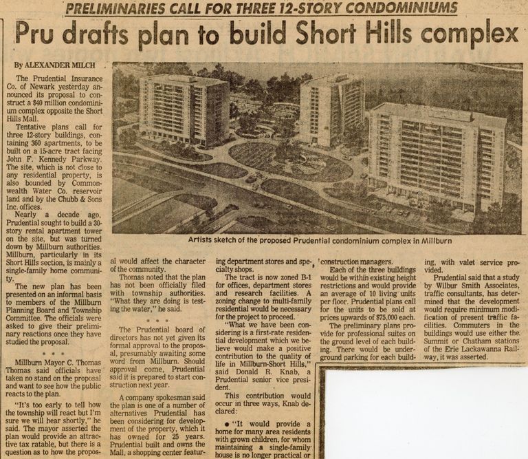          Prudential Development Plan: Prudential Condominium Plans, 1974 picture number 1
   