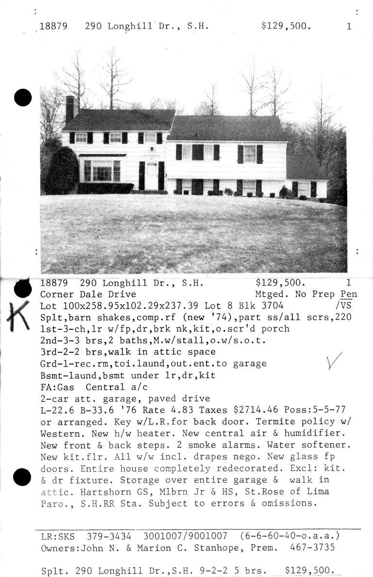          290 LONG HILL DRIVE picture number 1
   