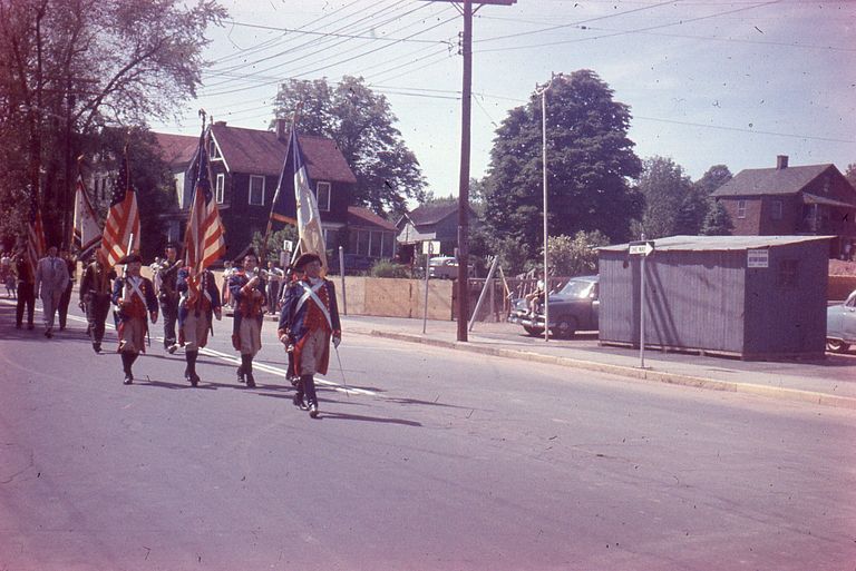          Centennial Parade: Revolutionary War Period Dress Brigade, 1957 picture number 1
   