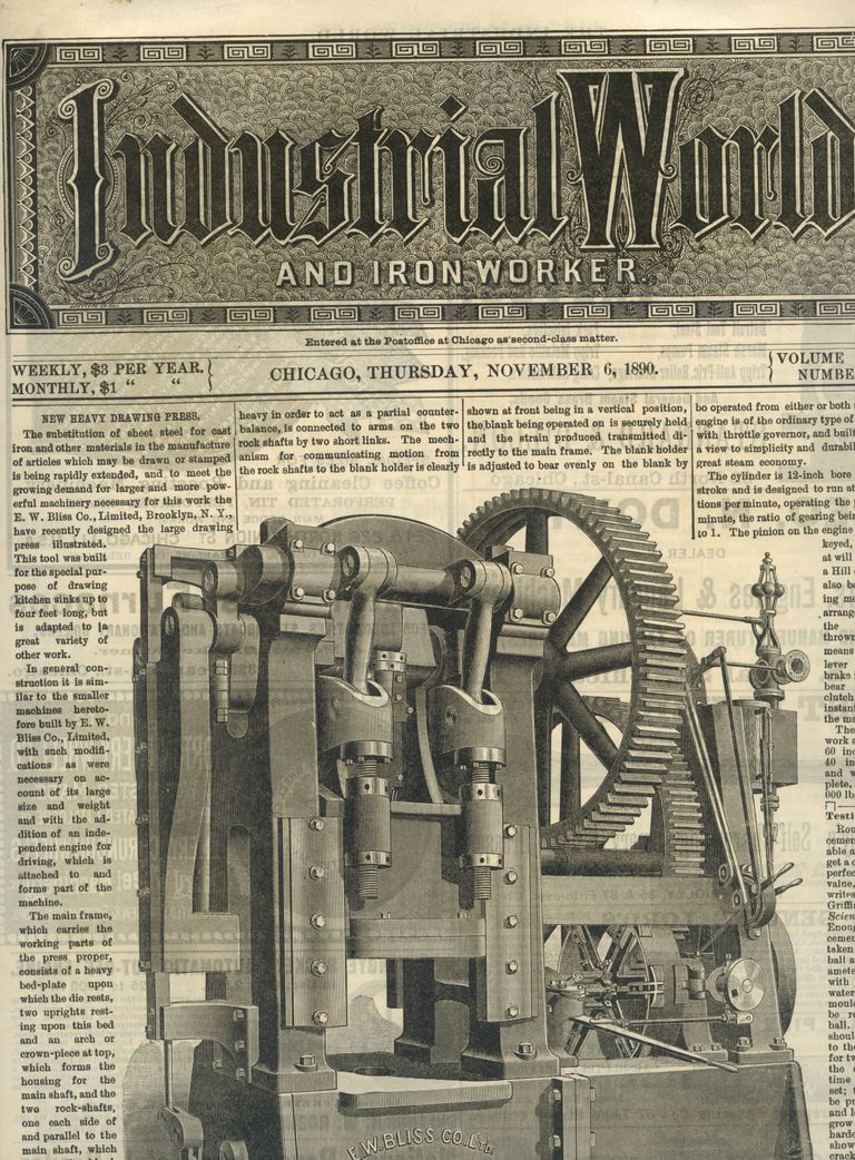          Crane: Industrial World and Iron Worker, 1890 picture number 1
   