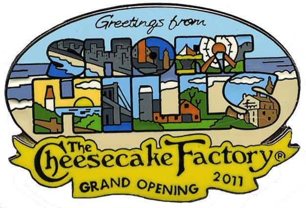          Cheecake Factory Short Hills Mall Grand Opening Pin, 2011 picture number 1
   