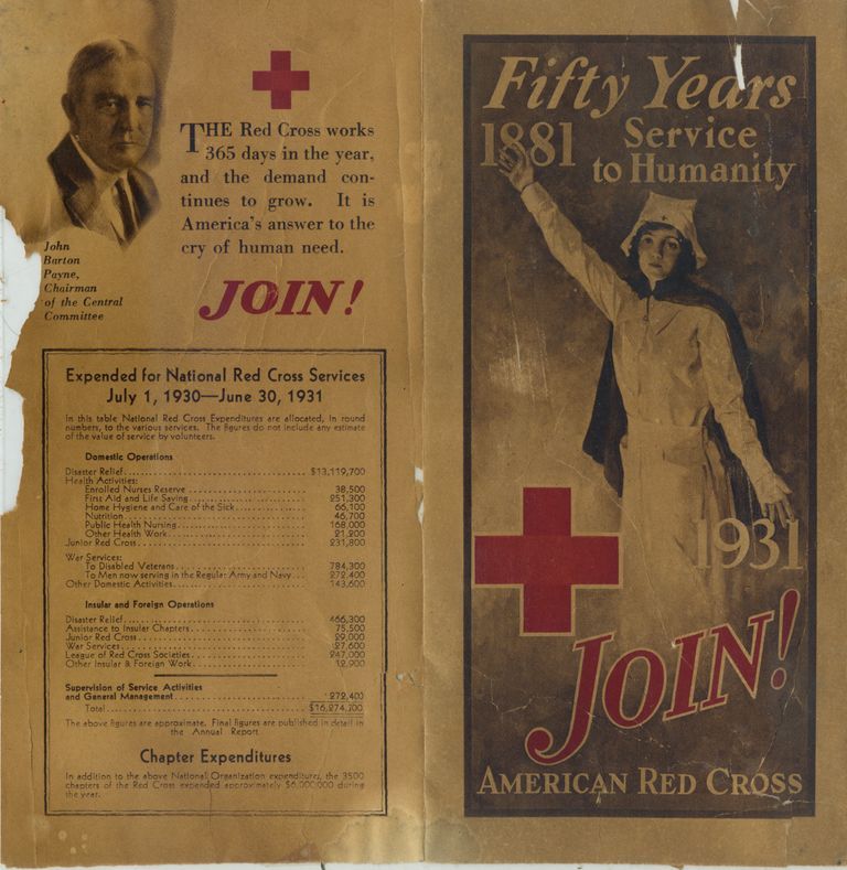          Red Cross: 50th Anniversary Pamphlet, 1931 picture number 1
   