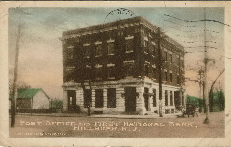          Post Office and Bank: First National Bank and Post Office, 1925 picture number 1
   