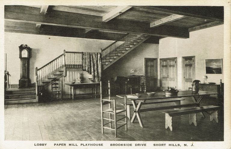          Paper Mill Playhouse: Lobby in Paper Mill Playhouse, Millburn, 1944 picture number 1
   
