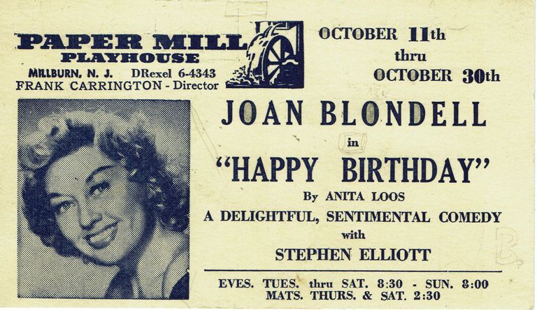          Advertising Postcard, postmarked October 1955
   