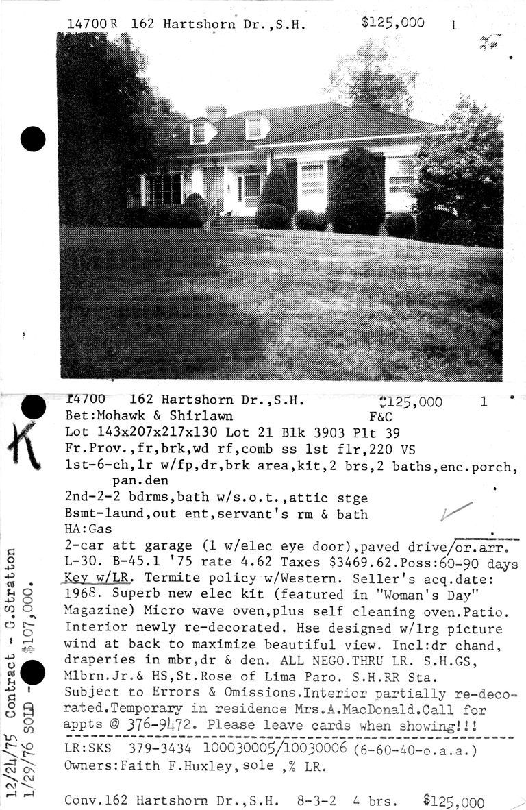          162 HARTSHORNE DRIVE picture number 1
   