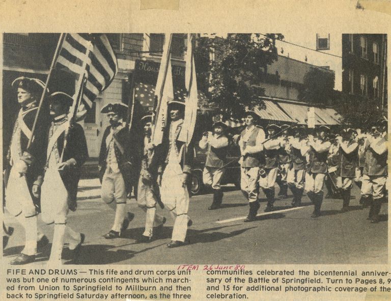          Battle of Springfield: Bicentennial Celebration Parade Through Union, Springfield, and Millburn, 1980 picture number 1
   