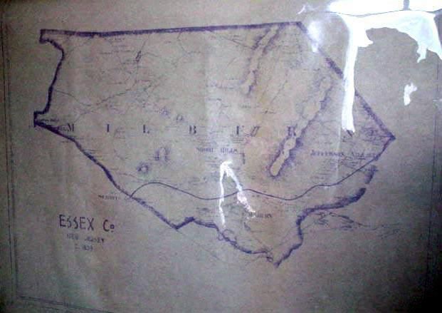          Essex County NJ c.1859 Map PHOTOCOPY picture number 1
   