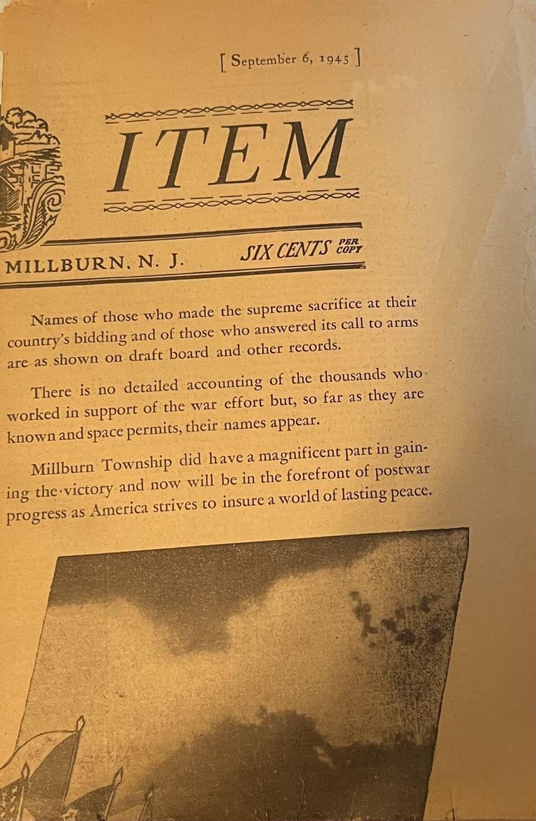          Item Newspaper, September 6, 1945 picture number 1
   