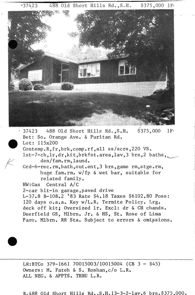          488-OLD-SHORT-HILLS-ROAD picture number 1
   