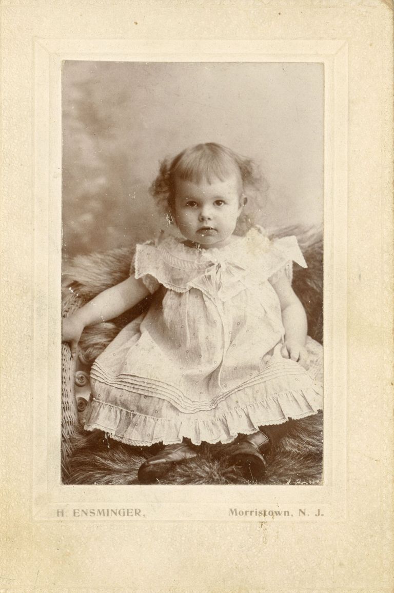          Bosworth: Unidentified girl on fur carpet, c. 1900 picture number 1
   