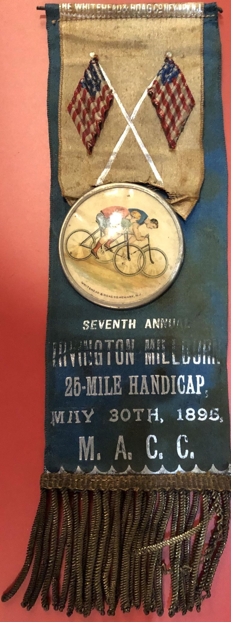 Irvington-Millburn Road Race: Medal, 1895 picture number 1
