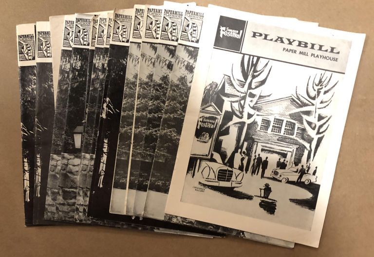          Paper Mill Playhouse Playbill Programs, 1960s picture number 1
   