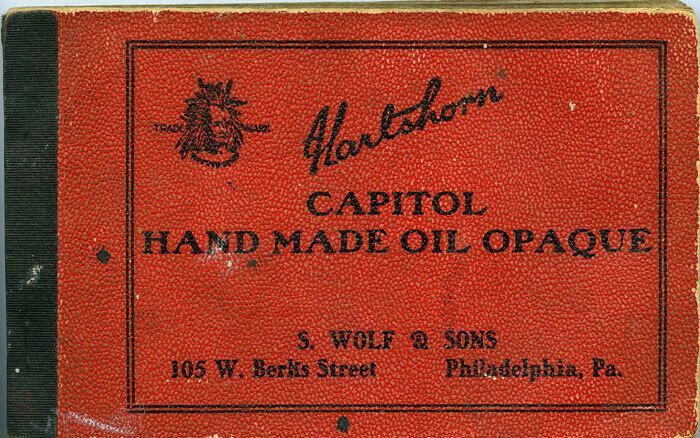          Hartshorn: Roller Shade Capitol Oil Opaque Cloth Sample Book picture number 1
   