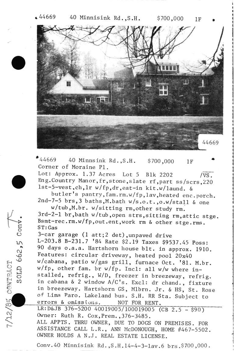          40 MINNISINK ROAD picture number 1
   