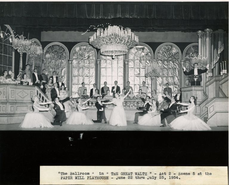          Paper Mill Playhouse Press Photo: The Great Waltz, 1954 picture number 1
   