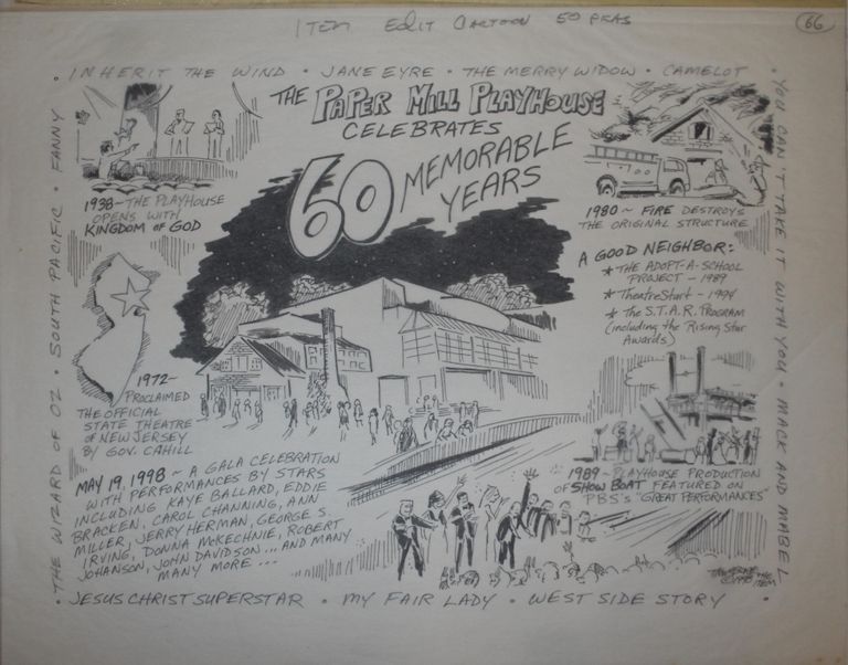          Harry Trumbore: Paper Mill Playhouse Celebrates 60 Memorable Years, for the Item of Millburn-Short Hills, 1998 picture number 1
   