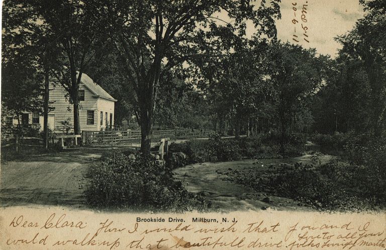          Brookside Drive: Brookside Drive, Millburn, c. 1906 picture number 1
   