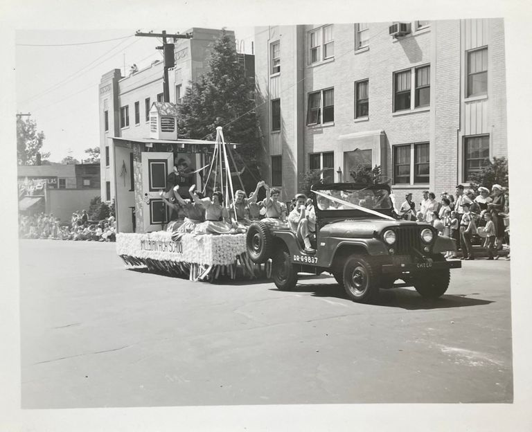          Centennial Parade: Millburn High School Float (1957) picture number 1
   