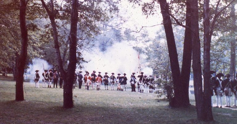          Battle of Springfield: Reenactment of Battle of Springfield, 1976 picture number 1
   