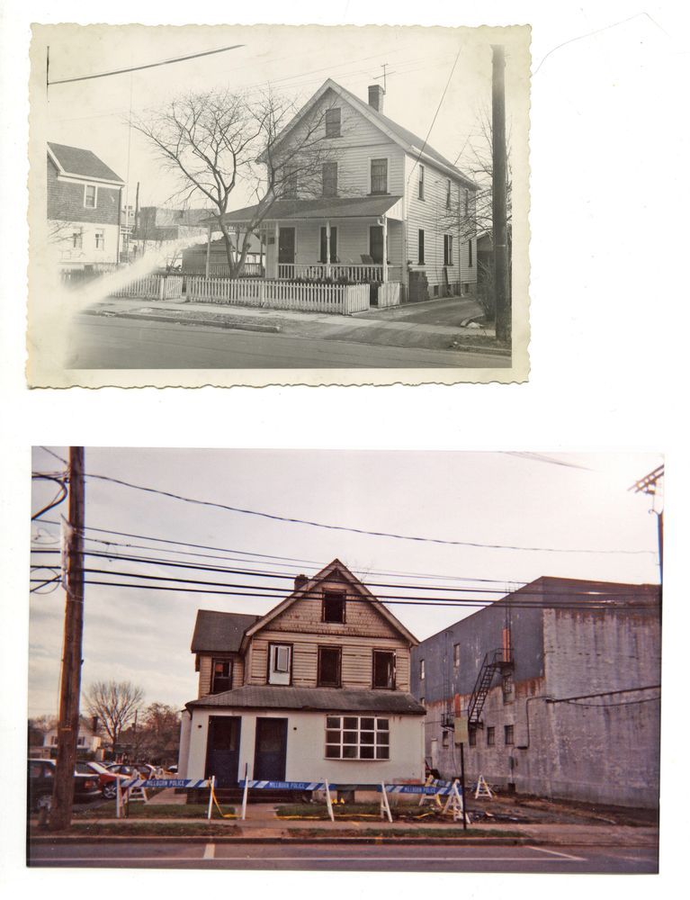          Essex Street in 1950 and 2011 picture number 1
   