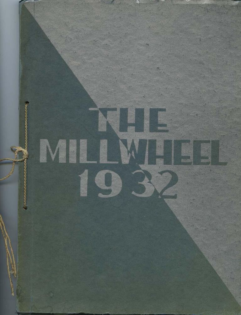          1932 Millburn High School Millwheel Yearbook picture number 1
   