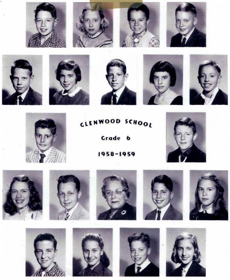          Glenwood School: Grade 6 Photograph, 1958-9 picture number 1
   