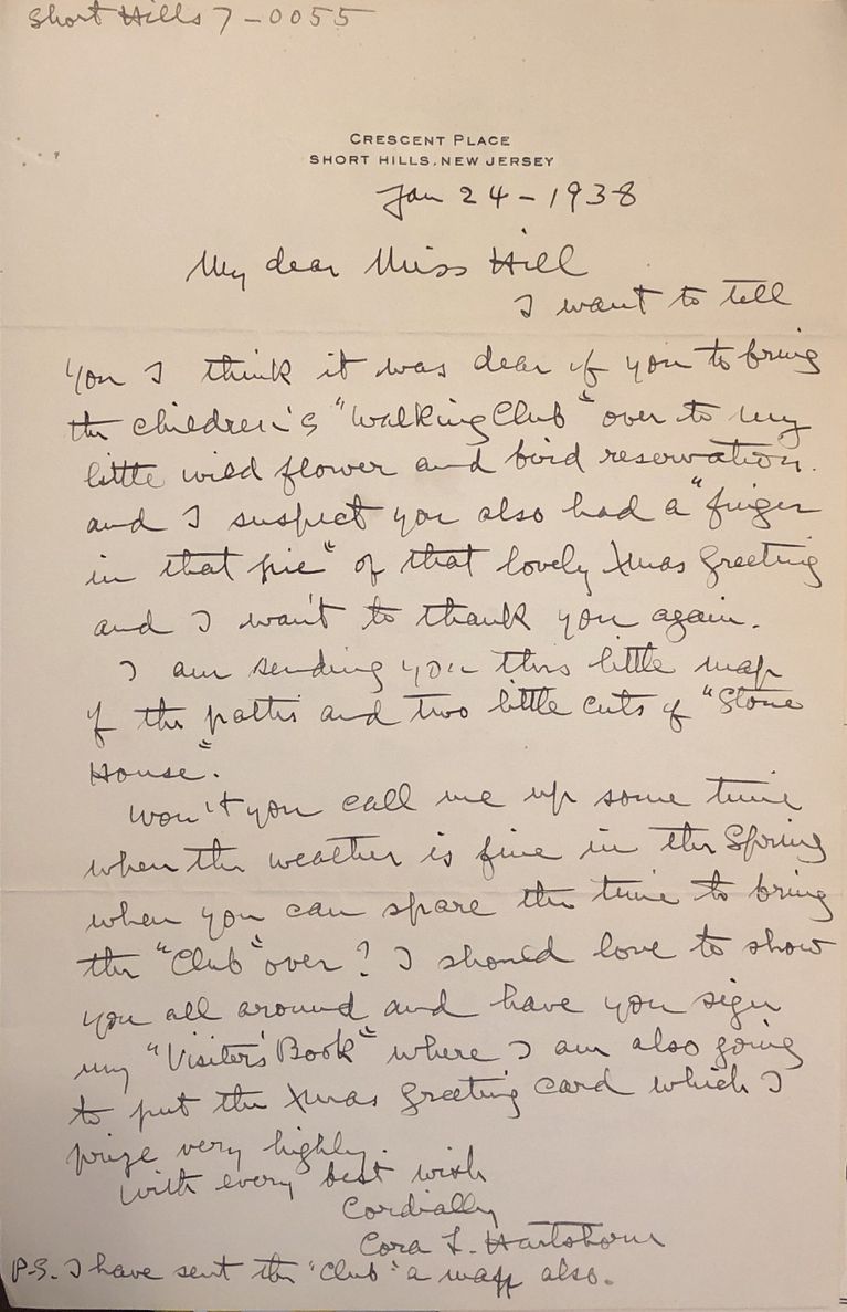          Hartshorn: Cora Hartshorn Letters picture number 1
   
