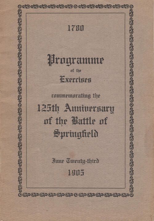          Battle of Springfield: 125th Anniversary Program of Exercises, 1905 picture number 1
   