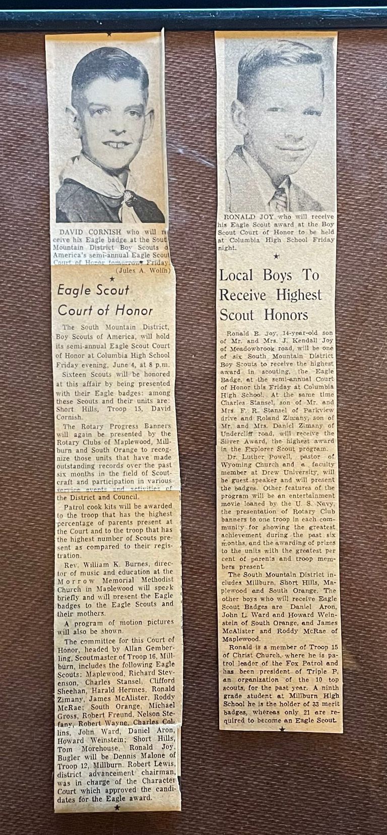          Joy: Boy Scout Achievements Articles picture number 1
   
