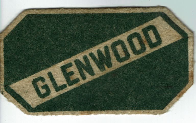          Glenwood Elementary School Felt Patch, c, 1950 picture number 1
   