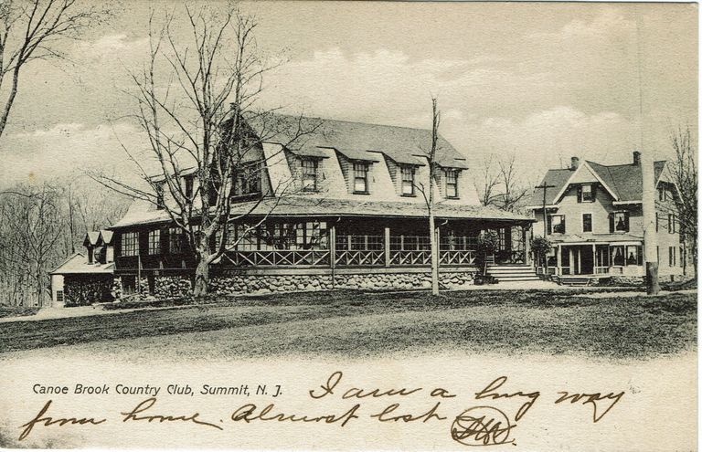          Canoe Brook Country Club Postcard, 1906 picture number 1
   