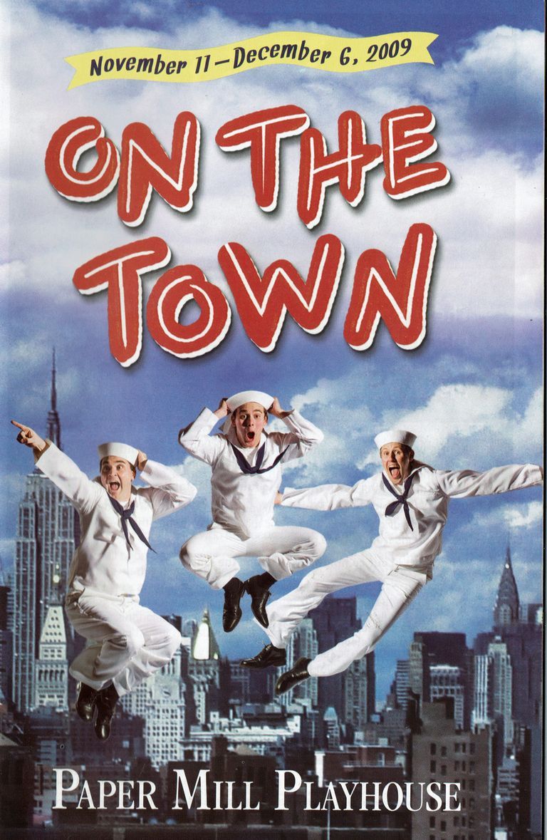          Paper Mill Playhouse Program: On the Town, 2009 picture number 1
   