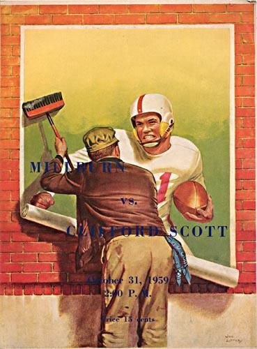          Football: Millburn High School Football Program for October 31, 1959 picture number 1
   