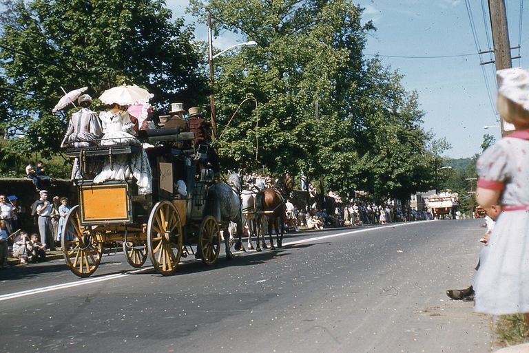          Centennial Parade: Lord & Taylor Horse-Drawn Carriage, 1957 picture number 1
   