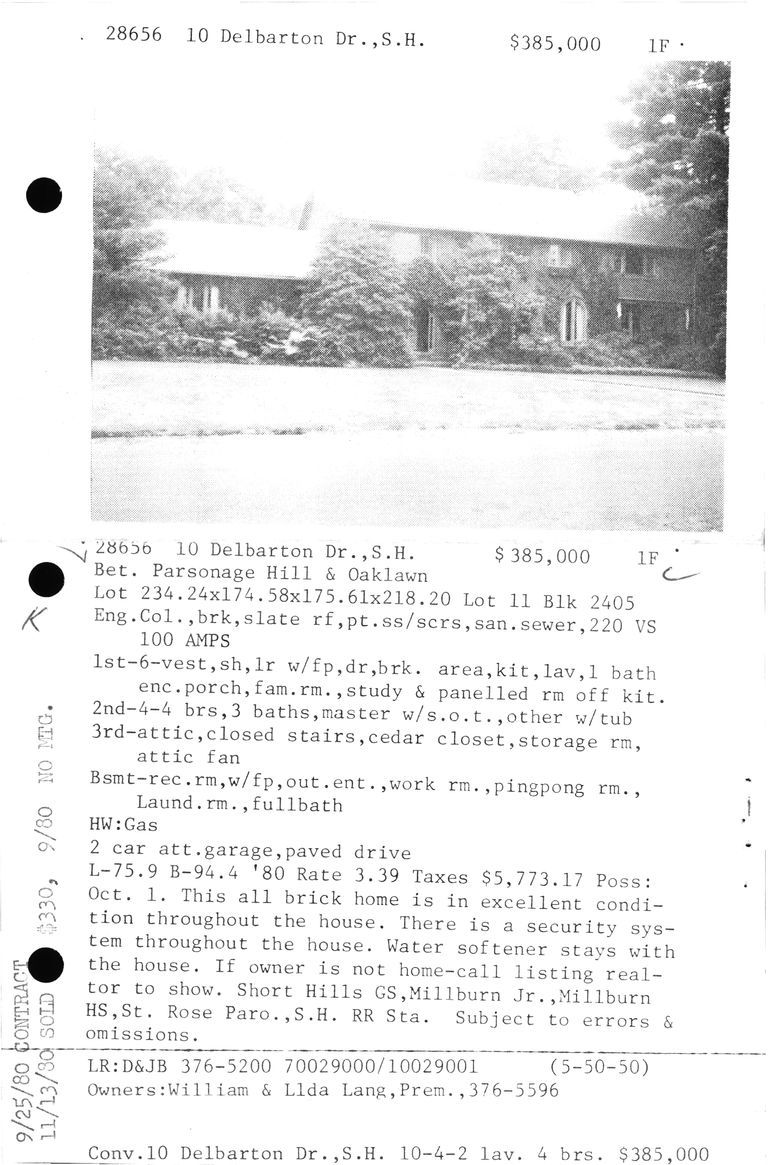          10 Delbarton Drive picture number 1
   