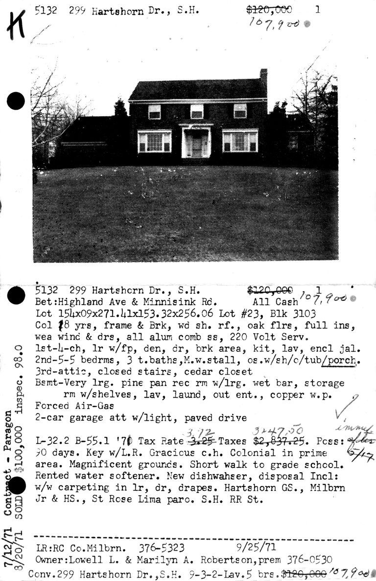          299 HARTSHORN DRIVE picture number 1
   