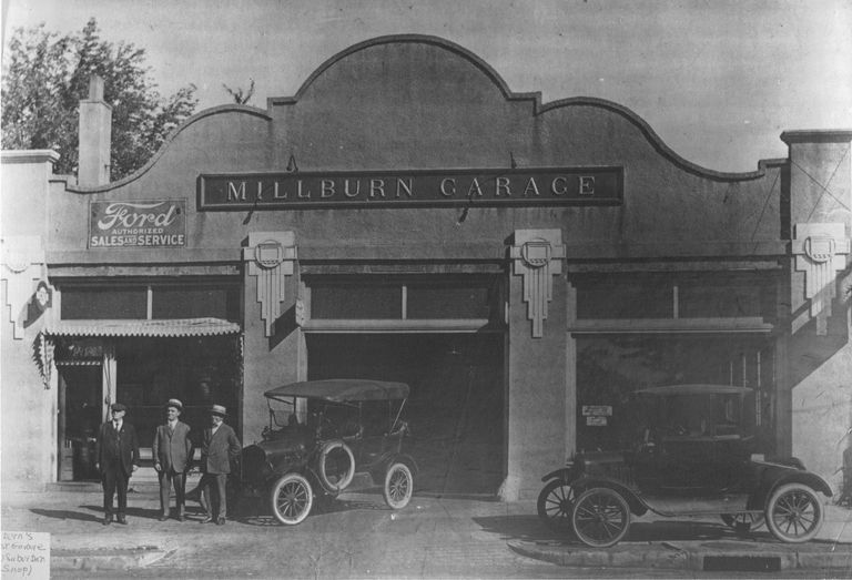          Millburn Garage-319 Millburn Avenue, Remodeled as Suburban Dress Shop; Wyckoff Collection
   