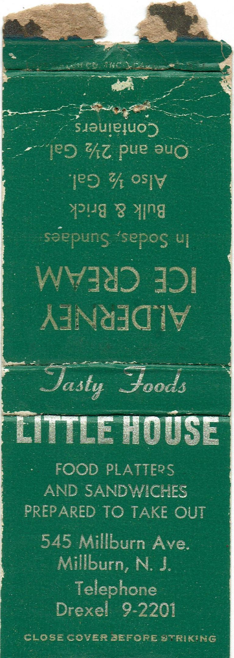          Little House: Little House Restaurant Matchbook Cover picture number 1
   